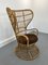 Vintage Wicker Chair, 1960s 6