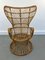 Vintage Wicker Chair, 1960s, Image 14