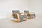 Early Model 400 Tank Lounge Chairs by Alvar Aalto for Artek, Finland, 1960s, Set of 2, Image 3