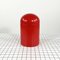 Red Domed Containers by Anna Castelli for Kartell, 1970s, Set of 4 5