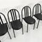 N. 222 Dining Chairs attributed to Robert Mallet-Stevens for Pallucco, 1980s, Set of 6 3
