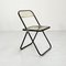 Black Frame Plia Folding Chair by Giancarlo Piretti for Anonima Castelli, 1960s 1
