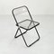 Black Frame Plia Folding Chair by Giancarlo Piretti for Anonima Castelli, 1960s, Image 2