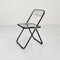 Black Frame Plia Folding Chair by Giancarlo Piretti for Anonima Castelli, 1960s, Image 1