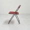 Red Plia Folding Chair by Giancarlo Piretti for Anonima Castelli, 1970s 6