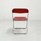 Red Plia Folding Chair by Giancarlo Piretti for Anonima Castelli, 1970s 5
