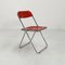 Red Plia Folding Chair by Giancarlo Piretti for Anonima Castelli, 1970s, Image 2