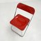 Red Plia Folding Chair by Giancarlo Piretti for Anonima Castelli, 1970s, Image 4