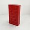 Red Model 4964 Chest of Drawers by Olaf Von Bohr for Kartell, 1970s 3