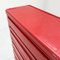 Commode à Tiroirs Modèle 4964 Rouge par Olaf Von Bohr pour Kartell, 1970s 8