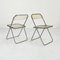 Clear Plia Folding Chair by Giancarlo Piretti for Anonima Castelli, 1960s 2