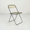 Clear Plia Folding Chair by Giancarlo Piretti for Anonima Castelli, 1960s 1