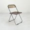 Smoke Plia Folding Chair by Giancarlo Piretti for Anonima Castelli, 1960s, Image 1