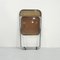 Smoke Plia Folding Chair by Giancarlo Piretti for Anonima Castelli, 1960s 7
