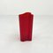 Red Wavy Acrylic Glass Model Nuvola Umbrella Stand from Guzzini, 1990s 2