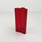 Red Wavy Acrylic Glass Model Nuvola Umbrella Stand from Guzzini, 1990s 1