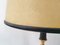 Neo-Classical French Table Lamp in Leather & Brass for Le Tanneur, 1970s 6