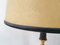 Neo-Classical French Table Lamp in Leather & Brass for Le Tanneur, 1970s, Image 6