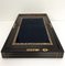 19th Century Victorian Black Polished Wood & Brass Writing Box 15