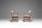 Chairs in Oak attributed to Henning Kjærnulf, Denmark, 1960s, Set of 2 4