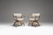 Chairs in Oak attributed to Henning Kjærnulf, Denmark, 1960s, Set of 2 1
