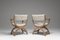 Chairs in Oak attributed to Henning Kjærnulf, Denmark, 1960s, Set of 2 6