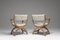 Chairs in Oak attributed to Henning Kjærnulf, Denmark, 1960s, Set of 2, Image 6