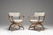 Chairs in Oak attributed to Henning Kjærnulf, Denmark, 1960s, Set of 2, Image 5