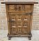 20th Century Spanish Carved Walnut Cabinet, 1940s 3