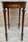 Mid 20th Century French Oak Wood Oval Side Table, 1950s, Image 5