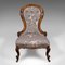 Chaise de Salon en Noyer, Angleterre, 1840s 1