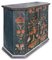 Tyrolean Painted Fir Credenza 2