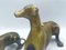 Greyhounds or Whippets in Brass, 1960s, Set of 3 8
