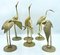 Brass Cranes, 1960s, Set of 6, Image 4