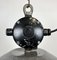 Large Grey Enamel Industrial Factory Lamp from Elektrosvit, 1960s 4