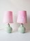 Spanish Porcelain Table Lamps, 1960s, Set of 2 1