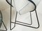 French Lounge Chairs in Steel and Canvas, 1950s, Set of 2 8