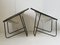 French Lounge Chairs in Steel and Canvas, 1950s, Set of 2, Image 7