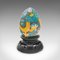 Small Vintage Chinese Enamelled Ornament Cloisonne Decorative Egg, 1970 5