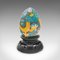 Small Vintage Chinese Enamelled Ornament Cloisonne Decorative Egg, 1970, Image 5