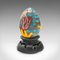 Small Vintage Chinese Enamelled Ornament Cloisonne Decorative Egg, 1970 6