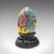 Small Vintage Chinese Enamelled Ornament Cloisonne Decorative Egg, 1970, Image 6