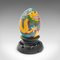 Small Vintage Chinese Enamelled Ornament Cloisonne Decorative Egg, 1970 1