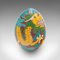 Small Vintage Chinese Enamelled Ornament Cloisonne Decorative Egg, 1970, Image 8