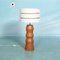 Sculptural Walnut Table Lamp, 1960s 17