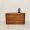 Brutalist Walnut Chest of Drawers, Italy, 1980s 16