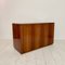 Brutalist Walnut Chest of Drawers, Italy, 1980s 10