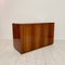 Brutalist Walnut Chest of Drawers, Italy, 1980s, Image 10