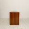 Brutalist Walnut Chest of Drawers, Italy, 1980s 7