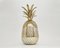 Silver-Plated Brass Pineapple, 1960s 1